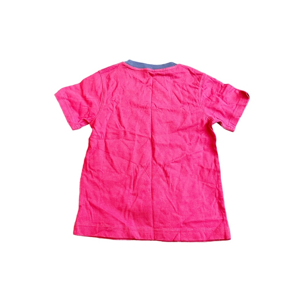 NWT Gymboree Boys Short Sleeve T-Shirt Track Themed Red Size 5 - Picture 2 of 5